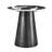 Axis Modern Round End Table with Ceramic Top