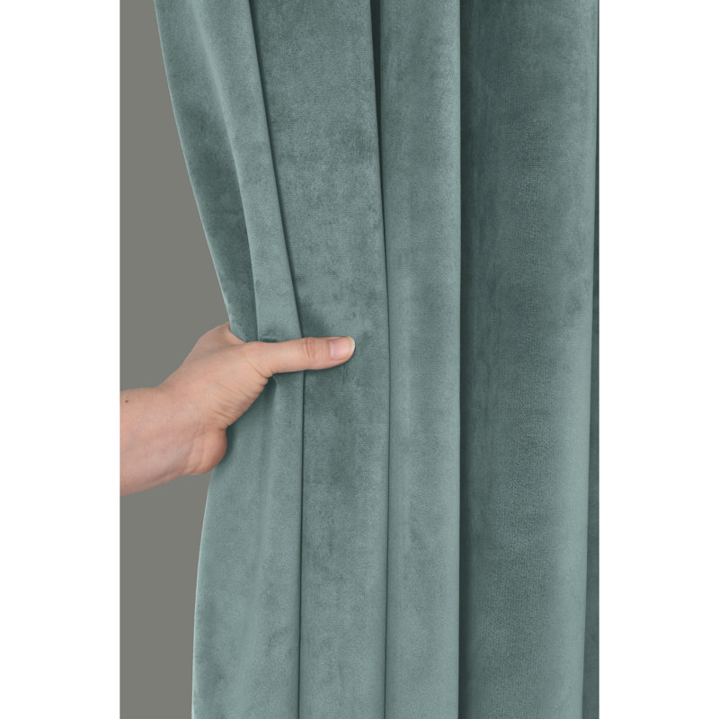 Door Curtain, Teal