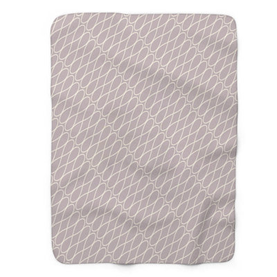 Mauve 1 pièce - Couverture Sherpa Premium