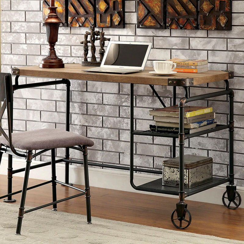 Bobbitt Metal Base Writing Desk