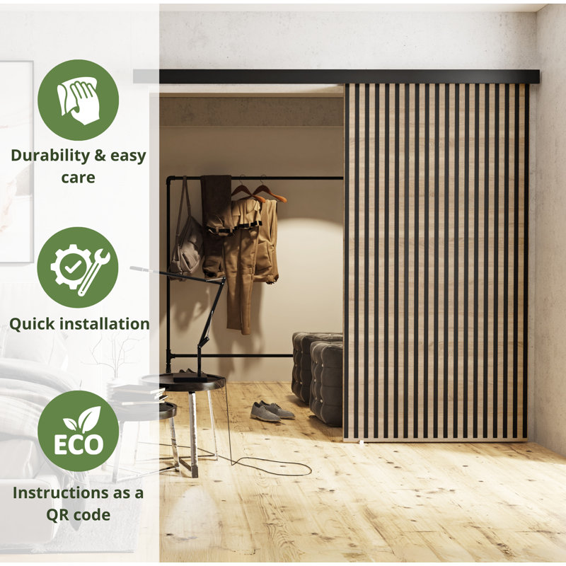 DOOR Belmo 1, 92cm x 205cm, Sonoma Oak