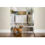 Barrière extensible pour animaux de compagnie à fixation par pression-14994532-47814740