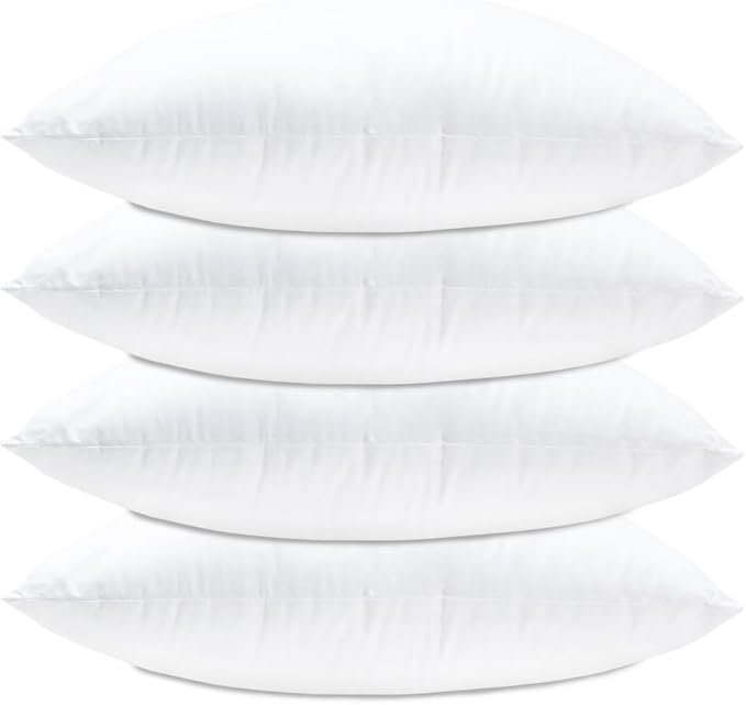 Aalilah Plaid White Square Cushion, 16cm H x 16cm W