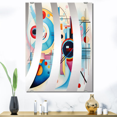 Abstract Geometric Vision V - Miroirs muraux géométriques abstraits MIR133167