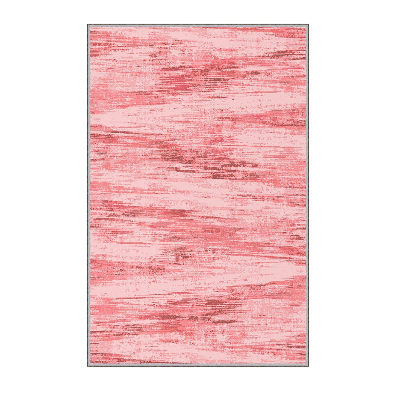 Elegant 3D Printed Area Rug, 4.6 x 7.2 ft | 100% Polyester, 0.31 in Pile Height, Antibacterial | Non-Slip PVC Felt Dot Underside, Machine Washable, Perfect for Living Room or Bedroom, Durable & Stylish Design