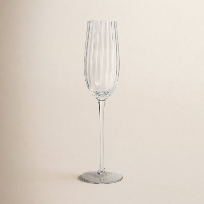 Boulder 9.13oz. Flute Set, Clear