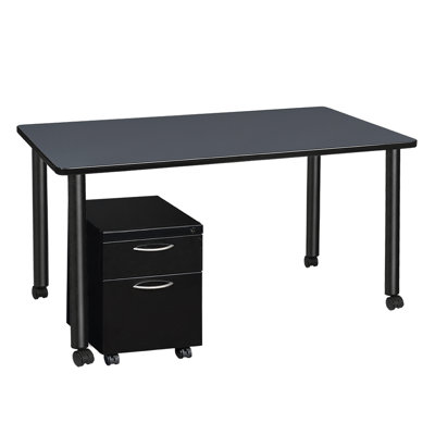 Bureau mobile Regency Kee avec rangement