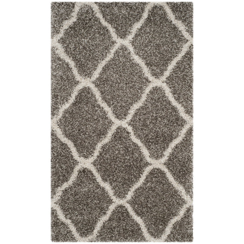 Darrol Hudson Shag Performance Geometric Rug, Rectangle 3' x 5'