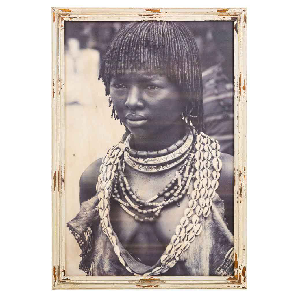 Picture Frame Graphic Art Print on Wood