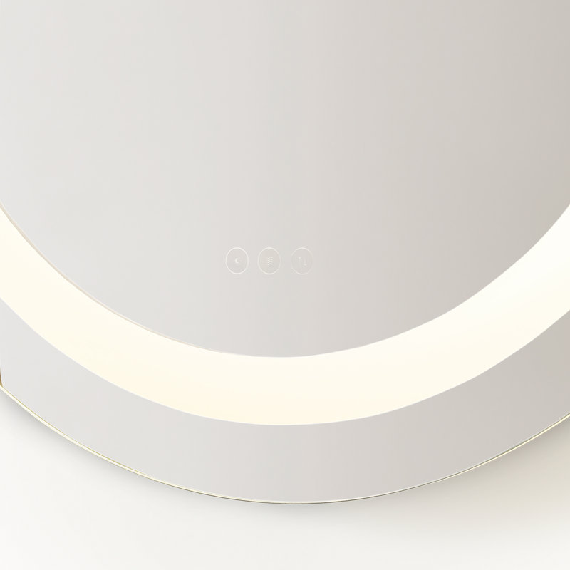 Miroir rond Mera 30x30 de Génération Éclairage , 30 po x 30 po
