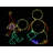 Animated Elf Building Snowman Christmas Holiday Lighted Display