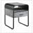 Raziela Concrete  &  Finish End Table with Drawer