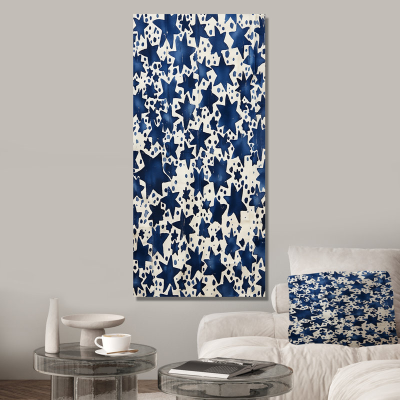 Ciel étoilé, Toile tendue, H 60 po x l 40 po