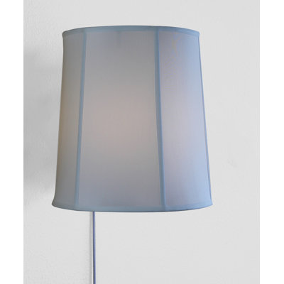 Linen Drum Wall Sconce Shade