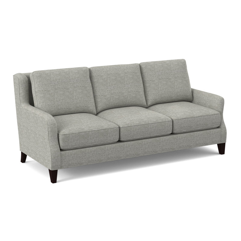 Savannah 84" Flared Arm Sofa, Archetype Quartz