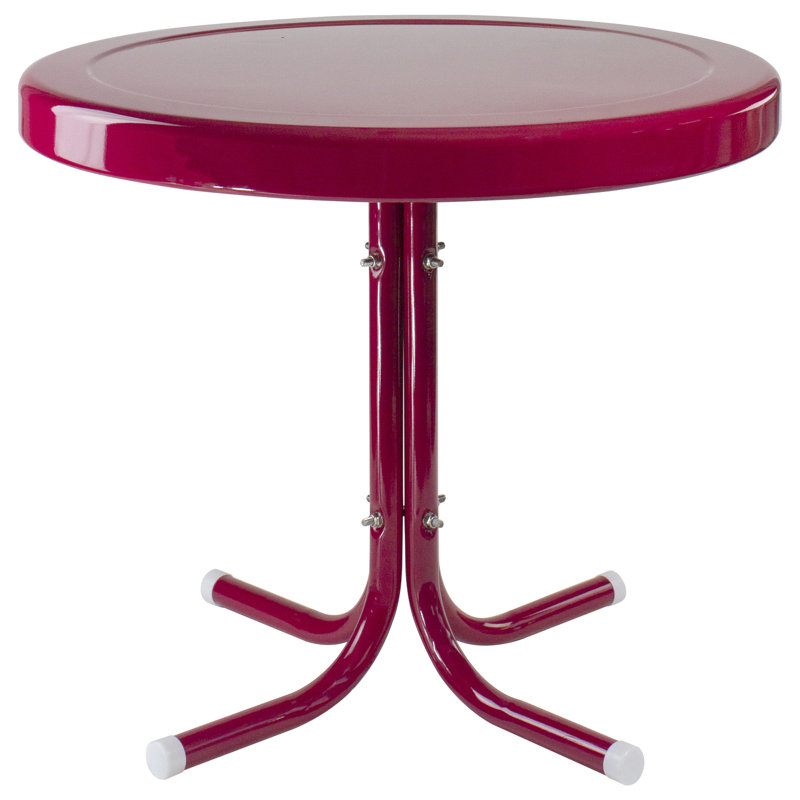 Table d'appoint 22 po, Rose