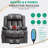 Dessia Upholstered Heated Massage Chair-681258259