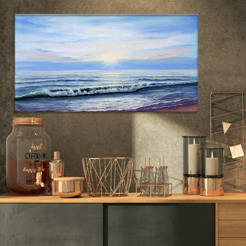 « aube », impression sur toile, H 16 po x l 32 po x P 1 po