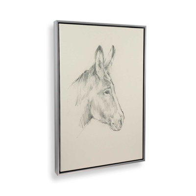 «Donkey Study I» par Ethan Harper, reproduction d'art