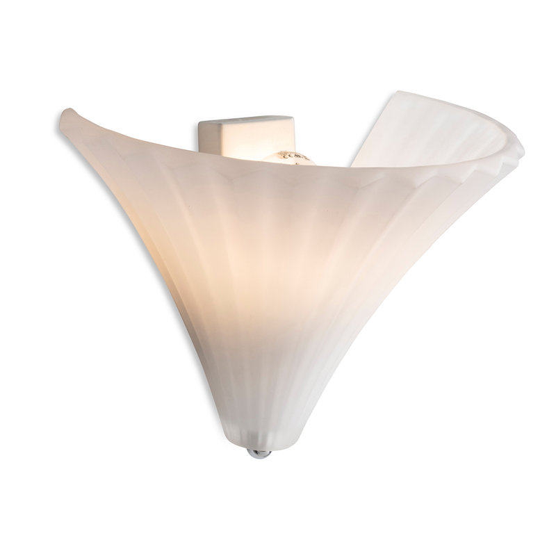 Glass Flush Mounted Sconce