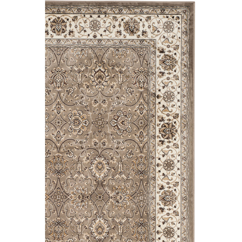Carolus Viscose Pile Oriental Rug, Rectangle 2'2" x 3'7"