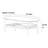 Oval Coffee Table Modern Storage-107125021