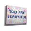 "Dakota Fields" You Are Beautiful "par Dean Russo, art mural sur toile-514439434