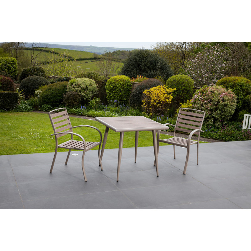 Westervelt 4 - Person Patio Dining Set with Square Table , Cushions Included
