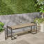 Bois durable et banc, pour l'extérieur-2127467950
