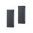 2 Packs Outdoor Wall Sconces Black Hardwired Integrated LED Ponce-10366936