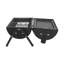 Ensemble de barbecue au charbon 3 en 1 - comprend des filets de barbecue et une poêle à frire, portatif pour barbecue, camping, patio avec cendrier amovible pour un nettoyage facile-122081853