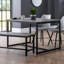 Brookline Metal Base Dining Table