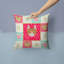 Housse et insert de coussin carré d'extérieur Cat Love-987873375
