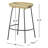 Samanthia Counter Stool with Metal Frame-23030001-41721679