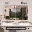 Miroir de salle de bain mural Lucha-686841690-686841695
