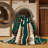 Washable Saguaro Cactus Southwestern Area Rug-2028586497