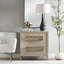 Commode d'appoint en chêne clair Nealla