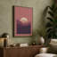 Mountains at Dusk Minimalist - Wrapped Canvas-1525501897-1525501898