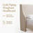 Melaya Wingback Upholstered Platform Bed Frame-640475837-653332743