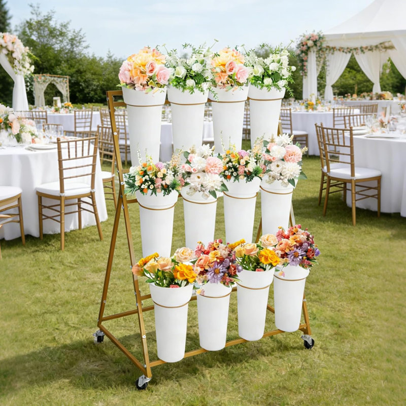 Plant Stand, Gold