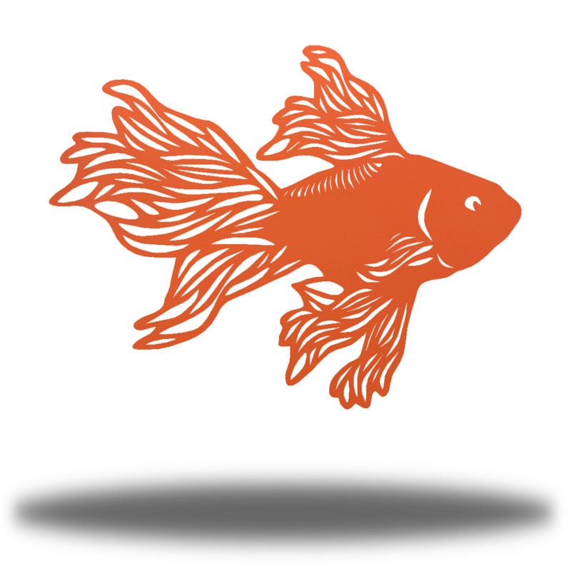 Décoration murale Yalamanchili Betta, H 12 po x l 12 po x P 0,0125 po, Corail