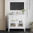 36"Mid-Century Bathroom Vanity with Motion-Sensor Light & Patterned Glass,Farmhouse Sink Cabinet with Storage, High-End Restroom Vanity-944579612