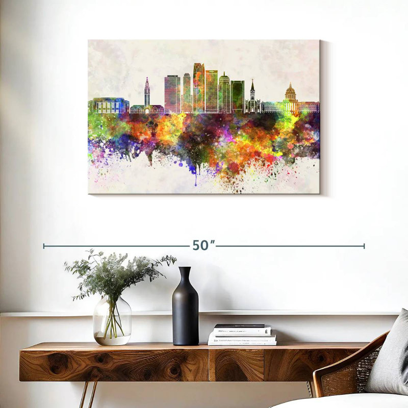Nicci Oklahoma State, 24" H x 36" W
