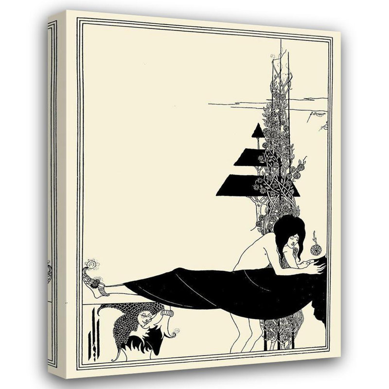 «Lark Manor» Beardsley, galerie d'art Aubrey, Salome 1894, The Platonic lament, H 47 po x l 36 po