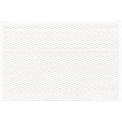 Non Slip Quick Dry Bath Rug 16x24 Inch White