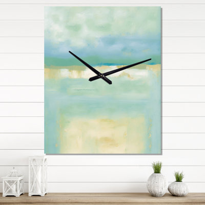 Jaydalin - Abstract Liquid Ink Wall Clock