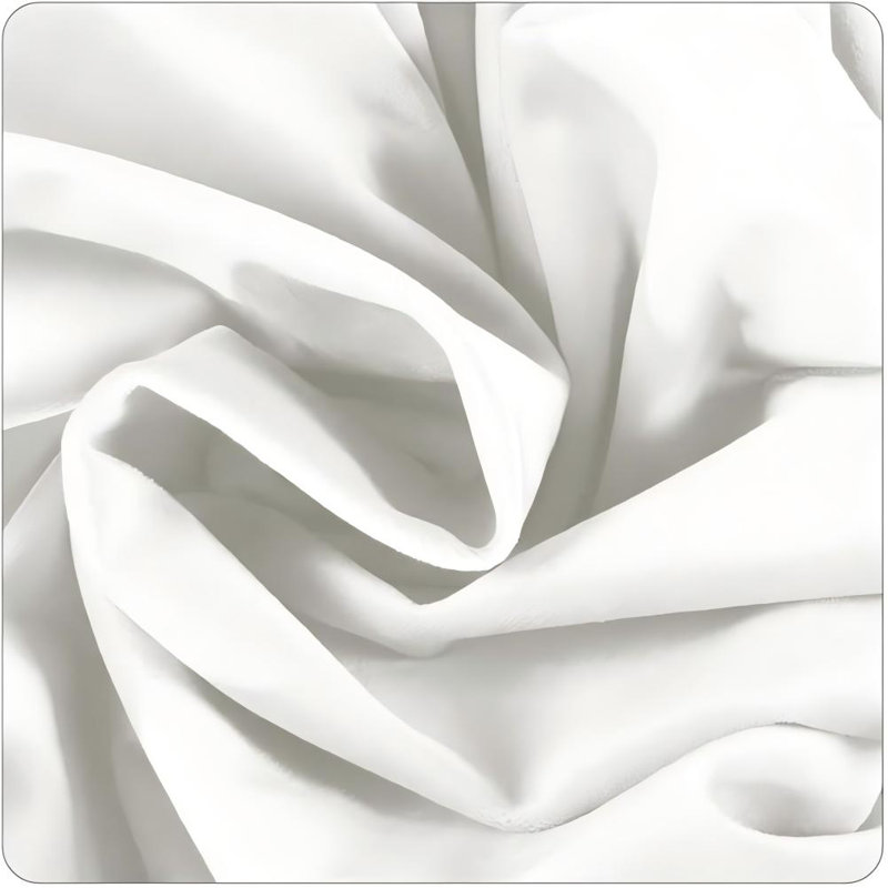 Housse de coussin en velours pour la tête de lit Wowmax, housse de coussin triangulaire sans compression, Blanc, Double