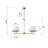 4-Light Dimmable Classic And Traditional Shaded Liner Pendant-1495415202