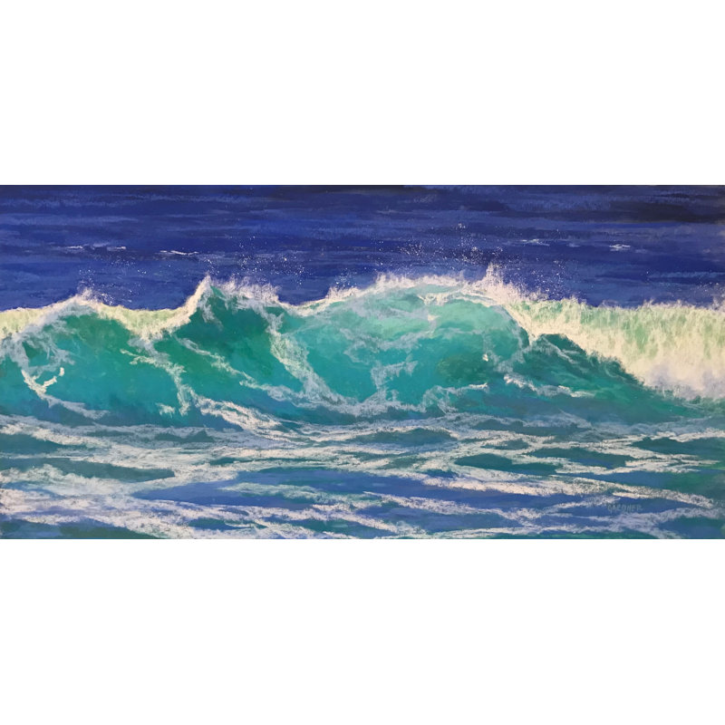 The Sea Will Rise Before Me Print by Dina Gardner, 17.25" H x 21.25" W x 0.875" D