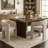 Modern Upholstered Barrel Dining Chairs-100845411